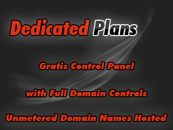Half-priced dedicated web hosting package